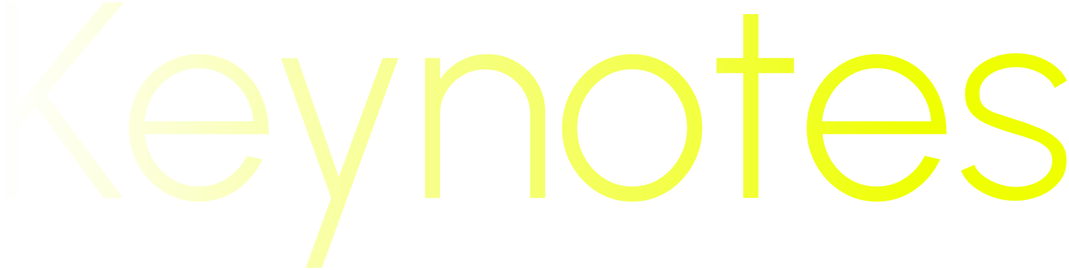 Keynotes